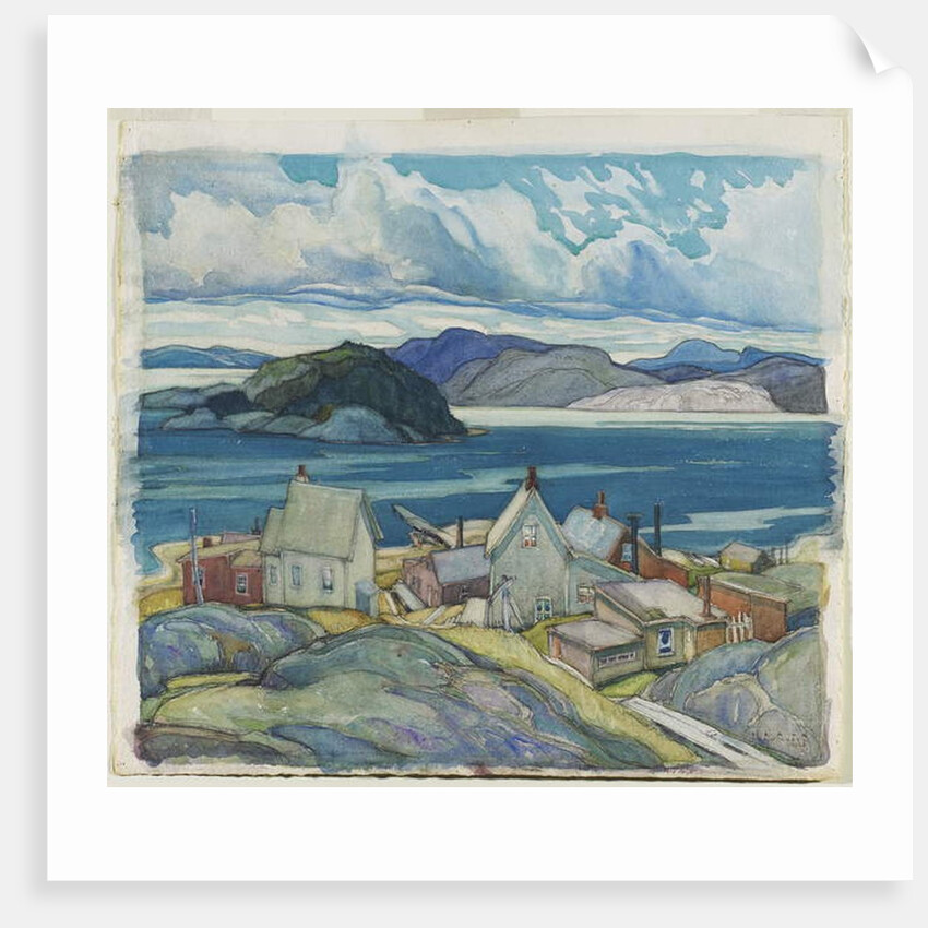 Jackfish Village, 1926 by Franklin Carmichael