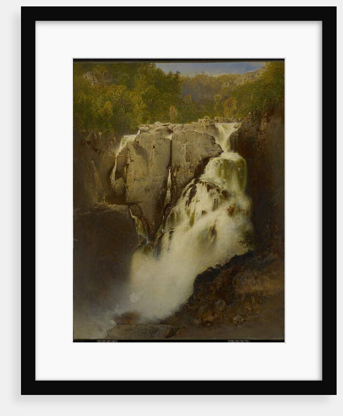Falls of Ste. Anne, Quebec, 1865 by Otto Reinhold Jacobi