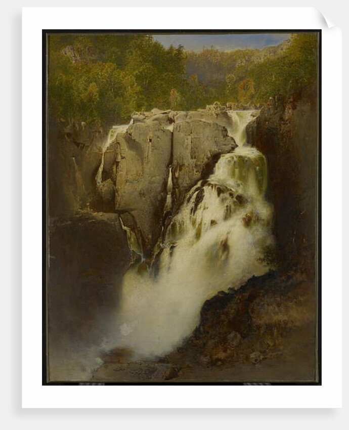 Falls of Ste. Anne, Quebec, 1865 by Otto Reinhold Jacobi