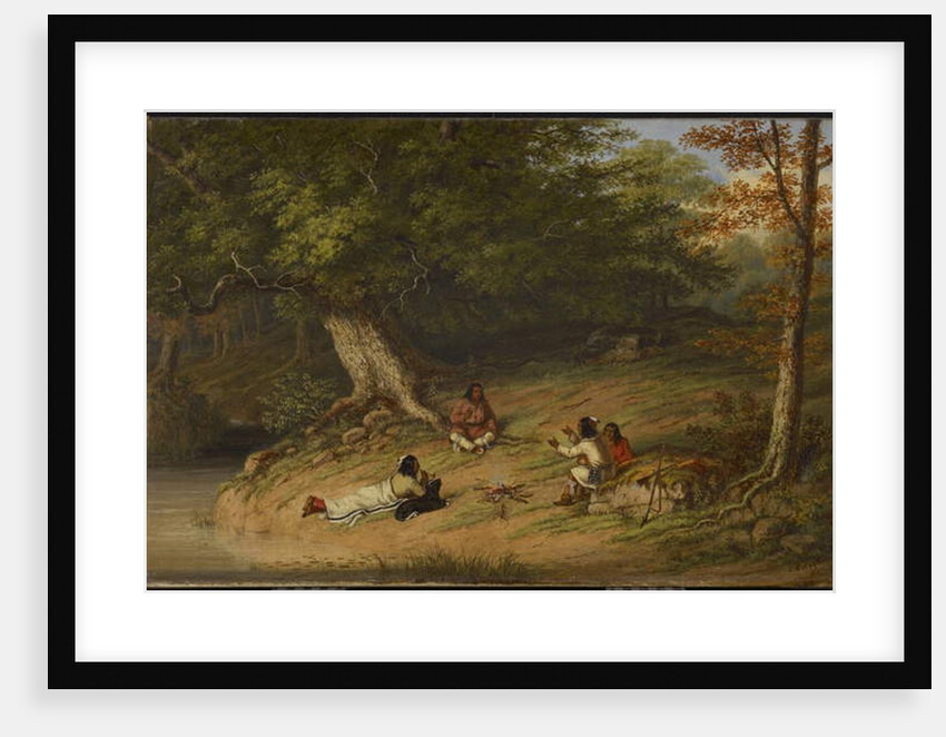 Midday Rest, 1854 by Cornelius Krieghoff