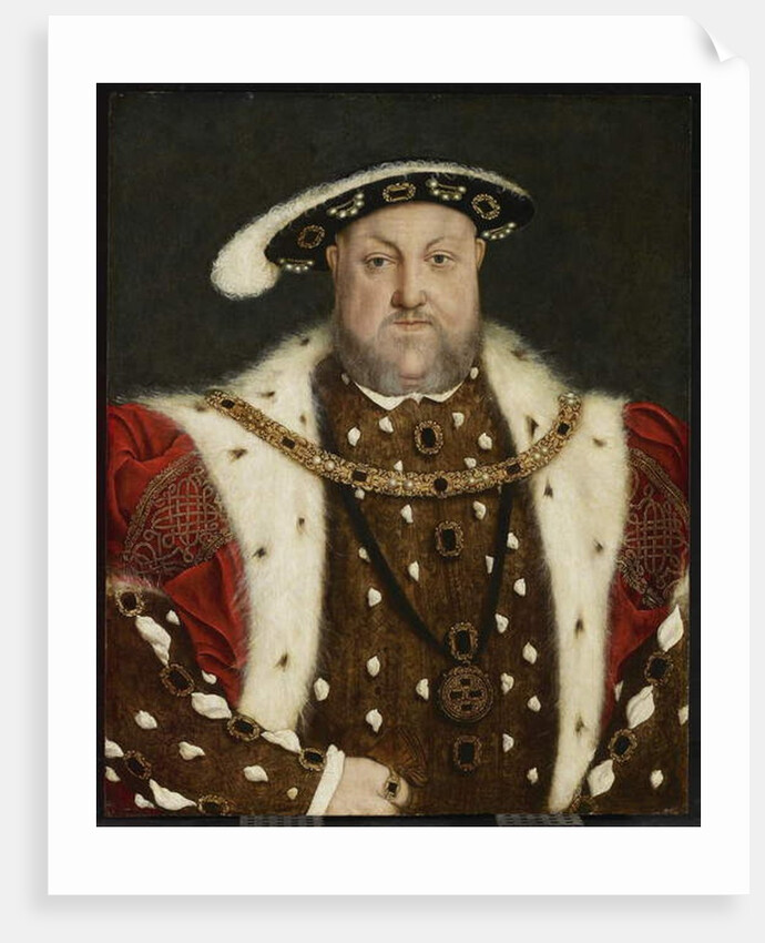 Portrait of Henry VIII, second half 16th century by Hans Holbein the Younger