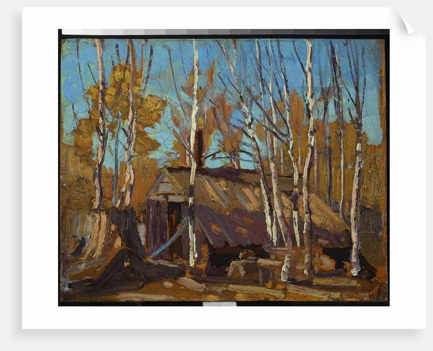 Shack in the North Country, 1914 by Thomas John Thomson