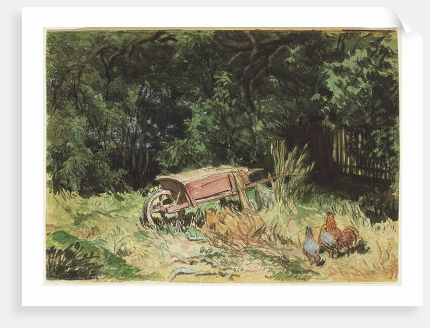 The Wheelbarrow, 1871 by Daniel Fowler