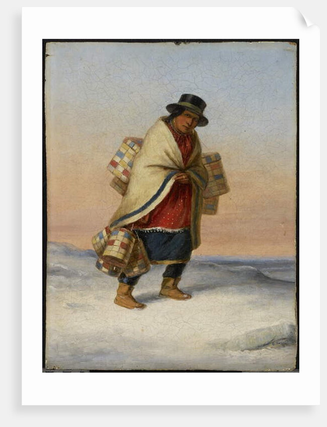 The Basket Seller, c.1850 by Cornelius Krieghoff