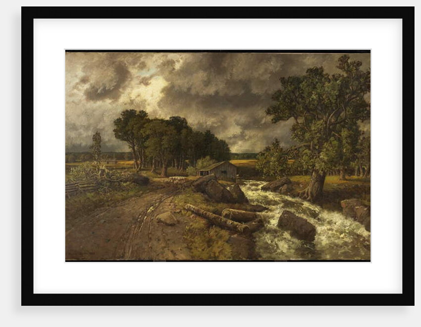 The Old Mill, 1886 by Homer Watson