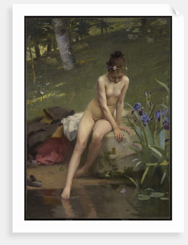 The Little Shepherdess, 1892 by Paul Peel