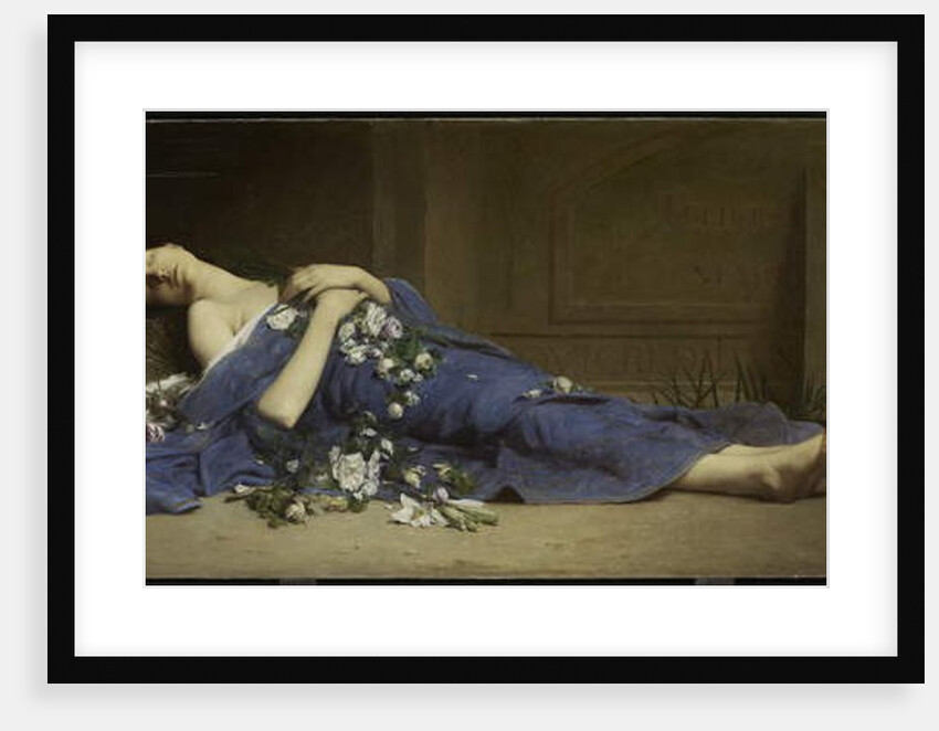Martyr in the catacombs, 1886 by Jules Cyrille Cave