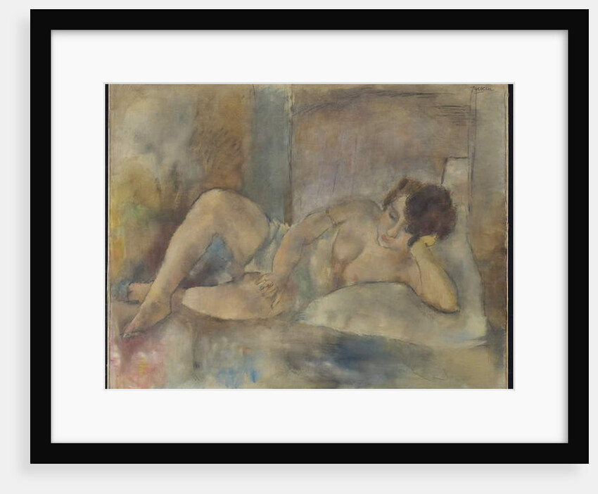 Reclining Nude, c.1920 by Jules Pascin