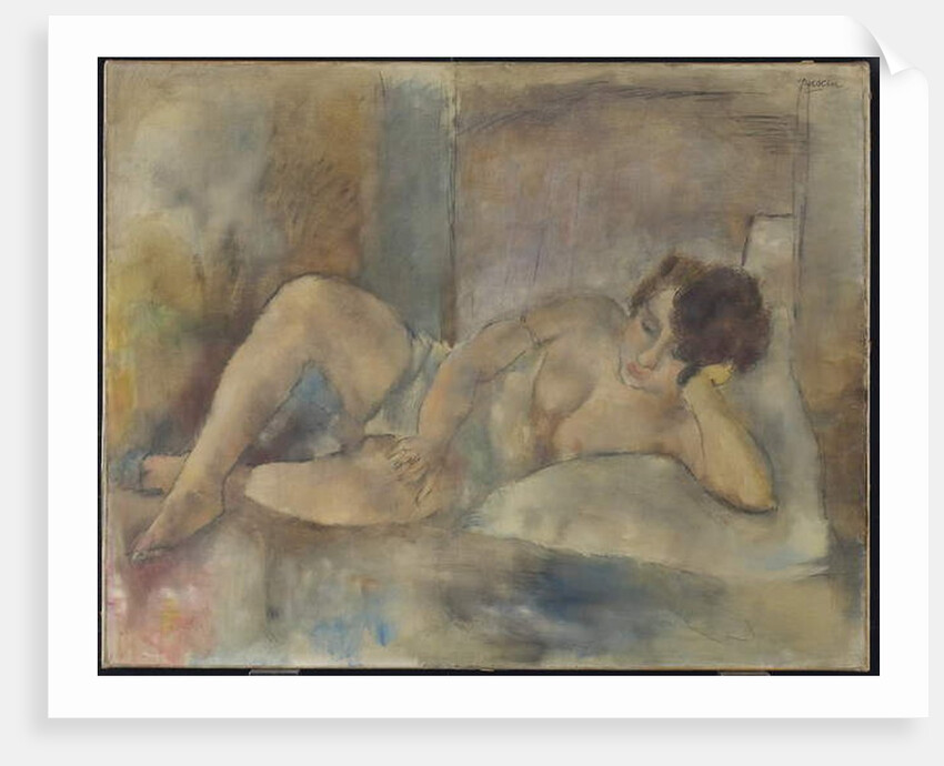 Reclining Nude, c.1920 by Jules Pascin
