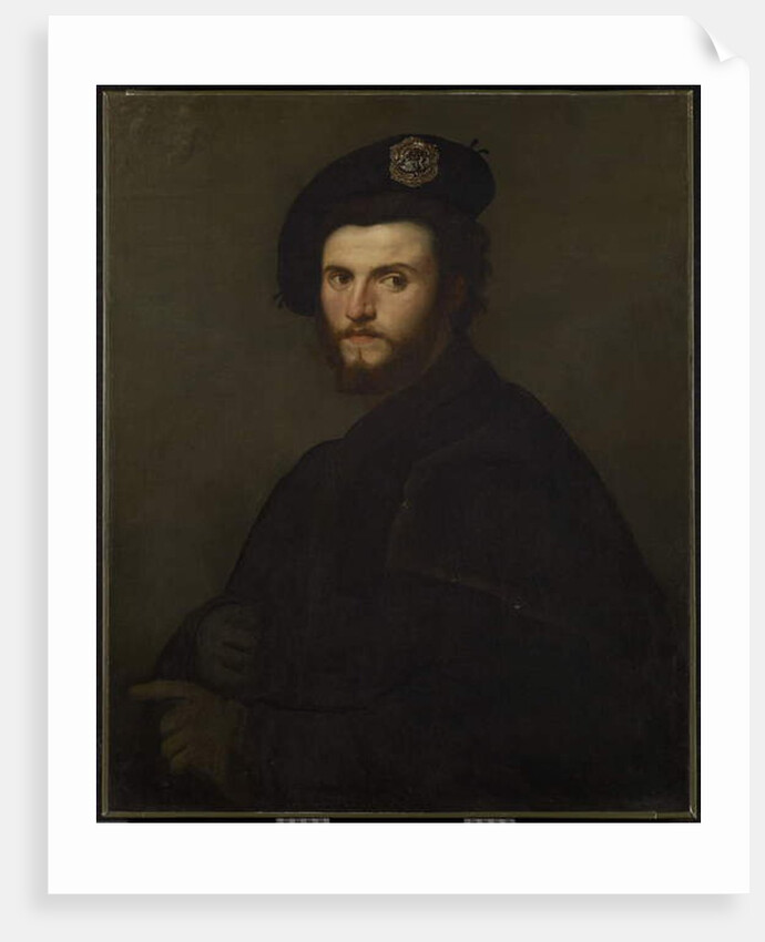 Portrait of a Man, c.1525 by Paris Bordone