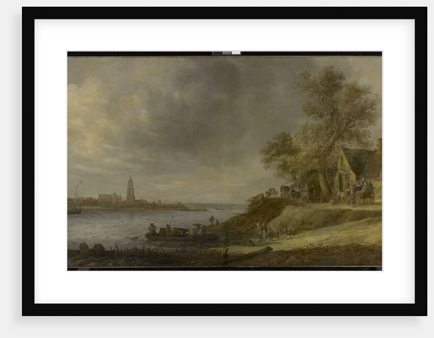 View of Rhenen, 1641 by Jan Josephsz van Goyen