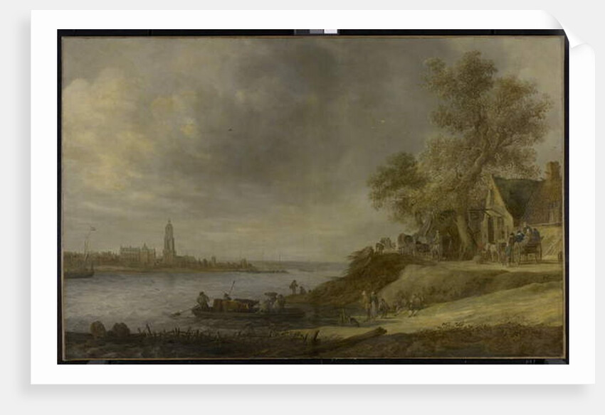 View of Rhenen, 1641 by Jan Josephsz van Goyen