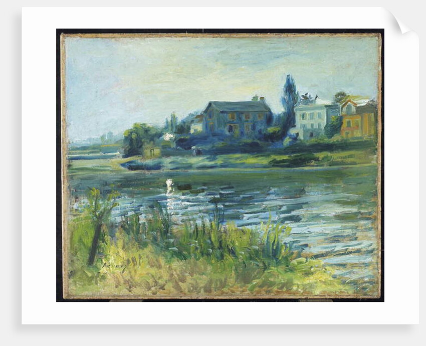 The Seine at Chatou, c.1871 by Pierre Auguste Renoir