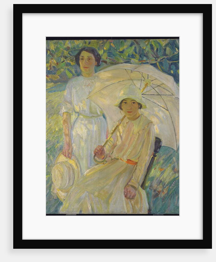 White Sunshade #2, c.1912 by Helen Galloway McNicholl