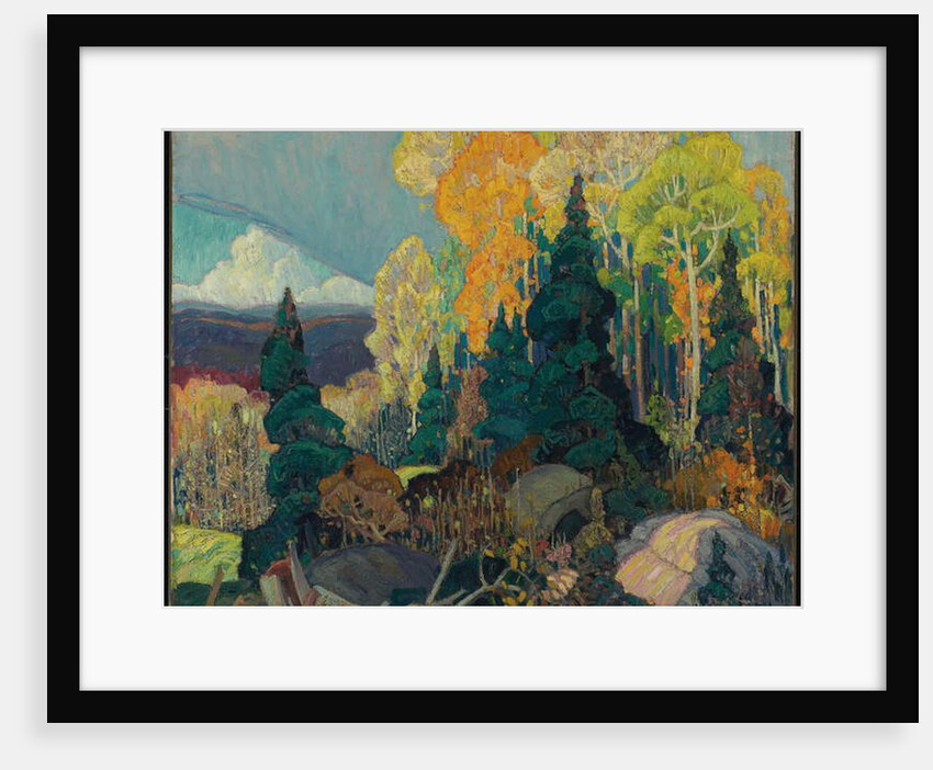 Autumn Hillside, 1920 by Franklin Carmichael