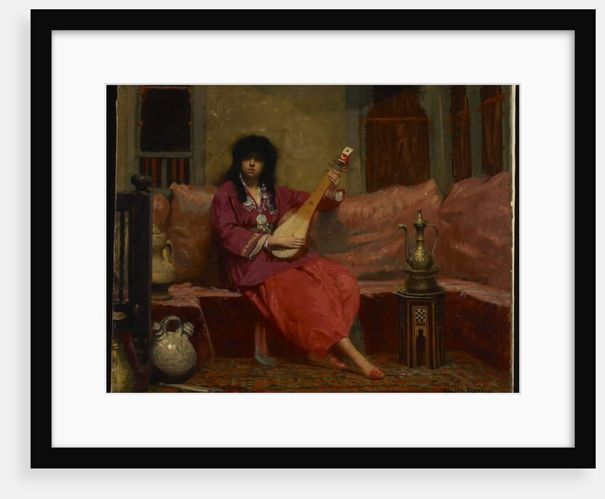 A North African Interior, c.1887 by Robert Harris