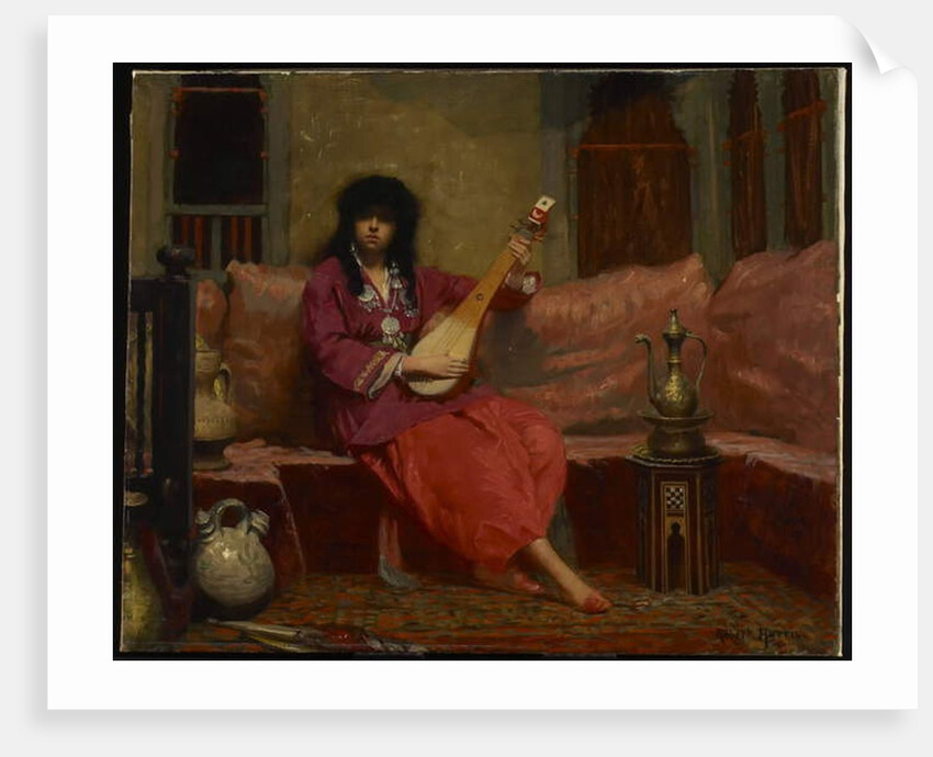 A North African Interior, c.1887 by Robert Harris