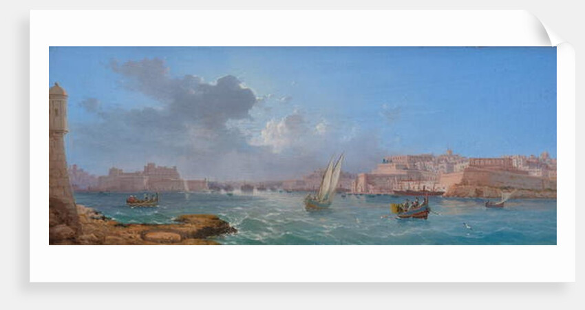 Grand Harbour, Valletta by Luigi Maria Galea