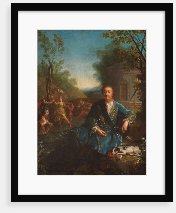 Portrait study of Philippe de Vendome, Grand Prior of France by Jean Raoux
