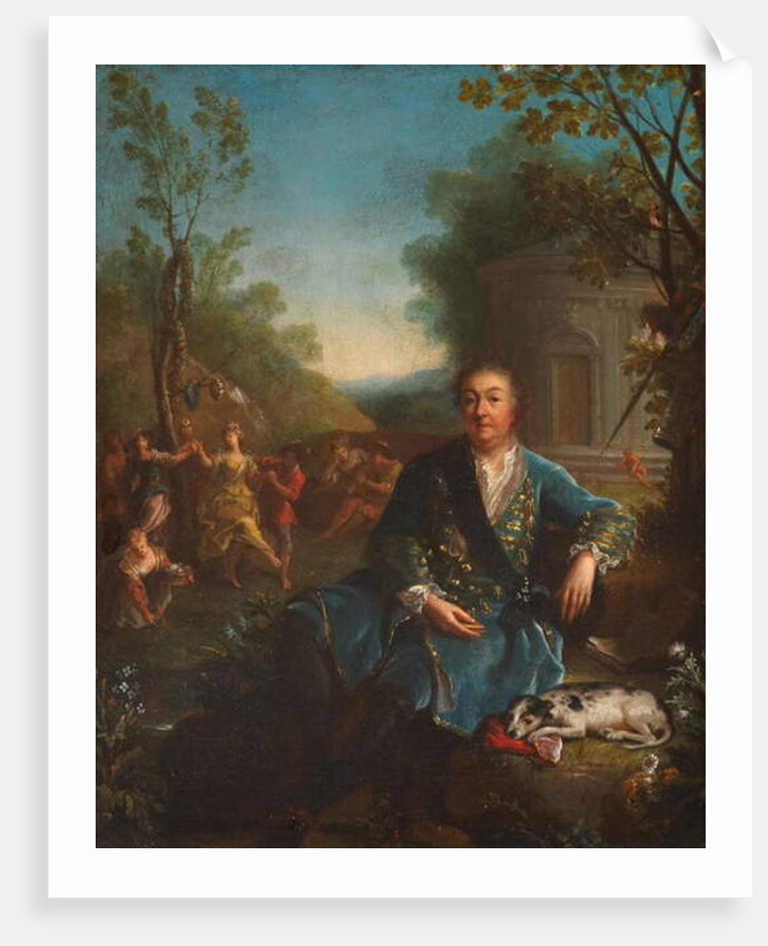 Portrait study of Philippe de Vendome, Grand Prior of France by Jean Raoux