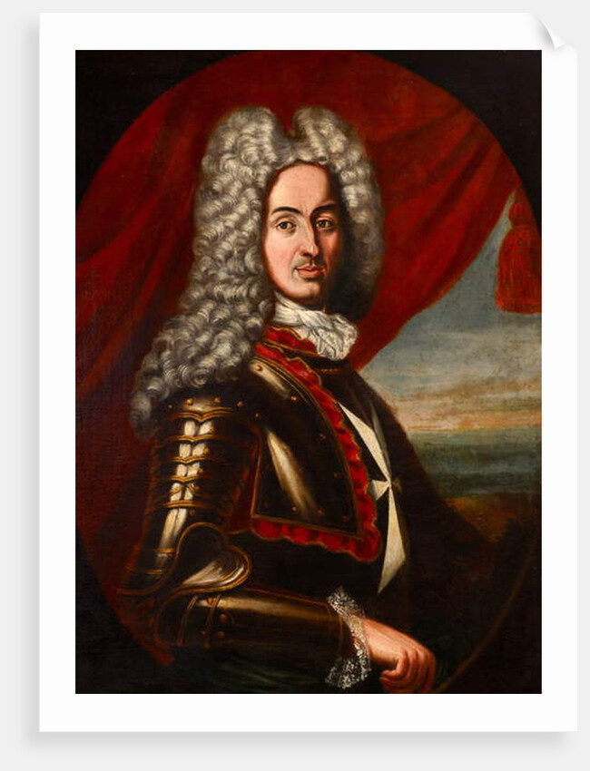 Grand Master Raimon de Perellos by Maltese School