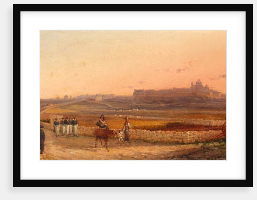 Mdina, Malta, 1888 by Giancinto Gianni