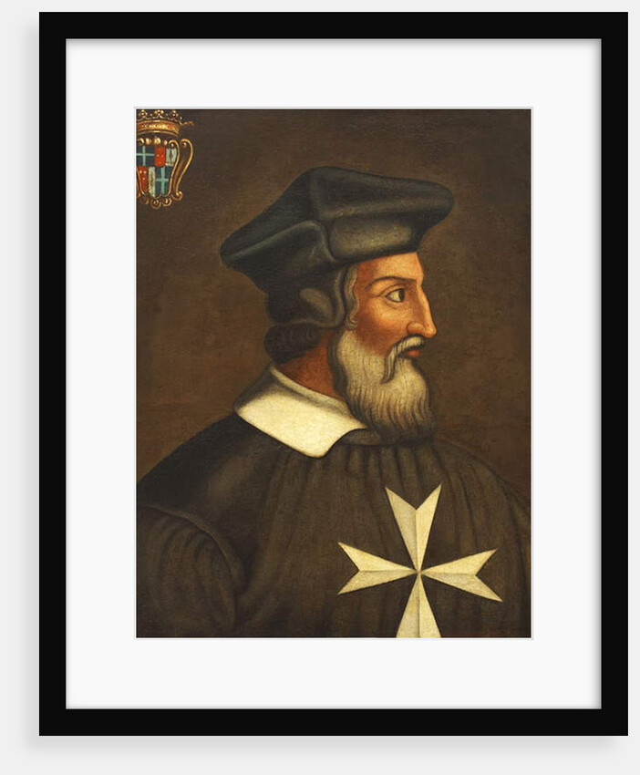 Grand Master Jean d'Homedes by Maltese School