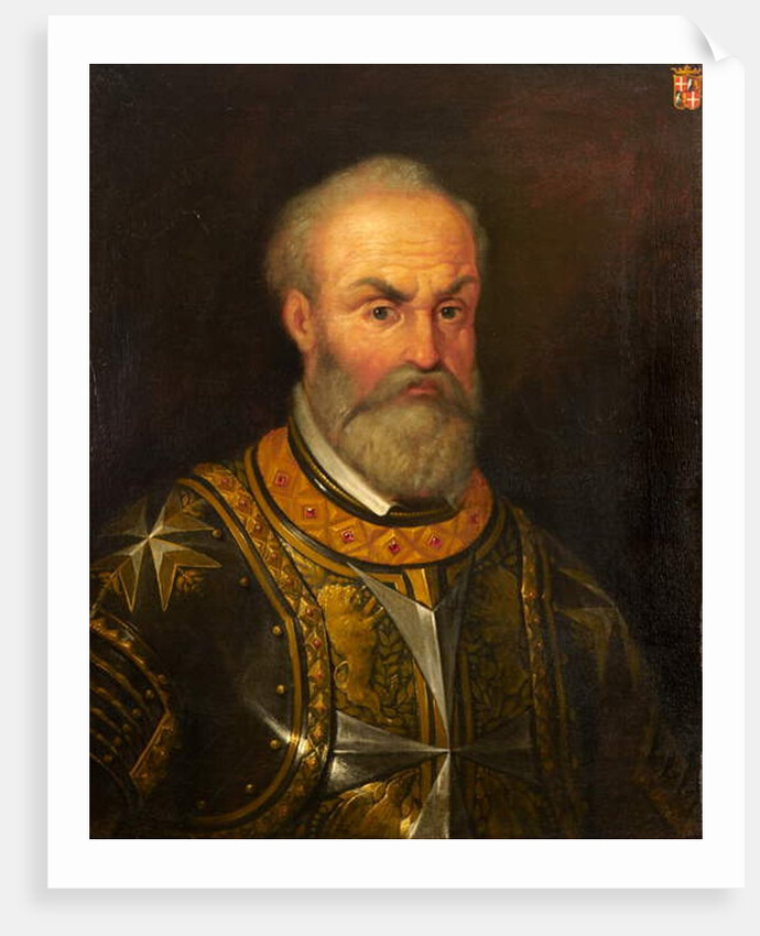 Grand master Jean de la Valette by Maltese School