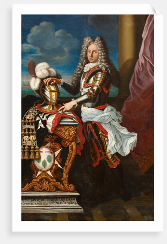 Joseph de Limerie des Choisy, 1729 by Maltese School