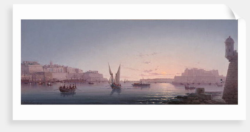 Grand Harbour, Malta by Luigi Maria Galea