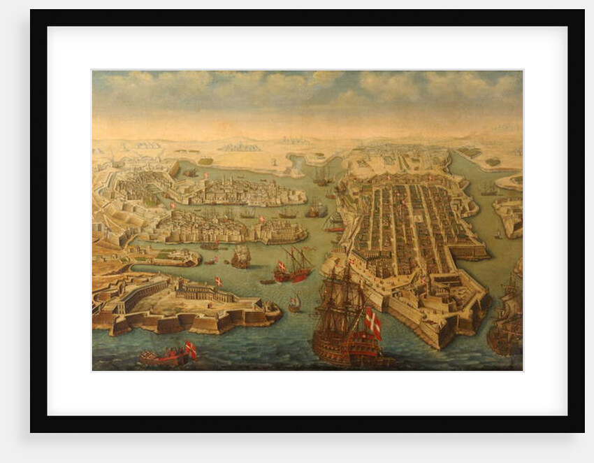 Valletta and the Three Cities by Maltese School