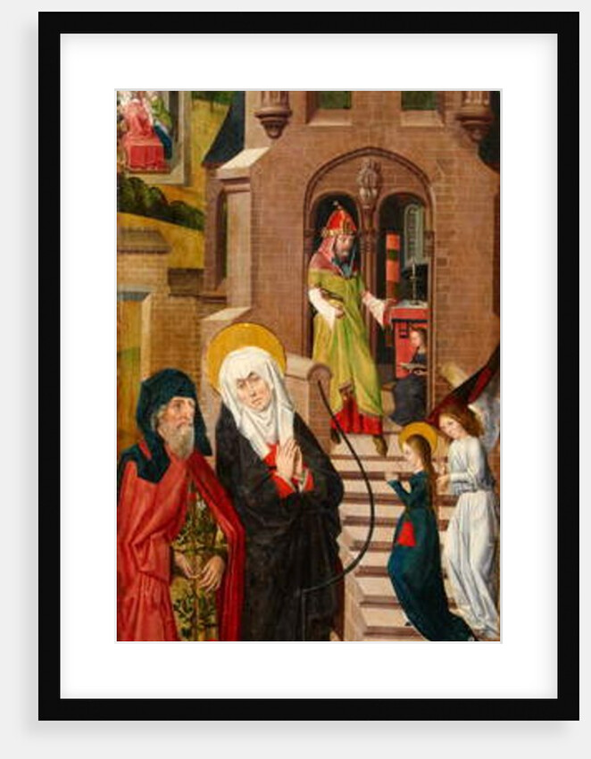 The Girlhood of Mary, right wing of the Weston Triptych, c.1480 by Rogier van der Weyden