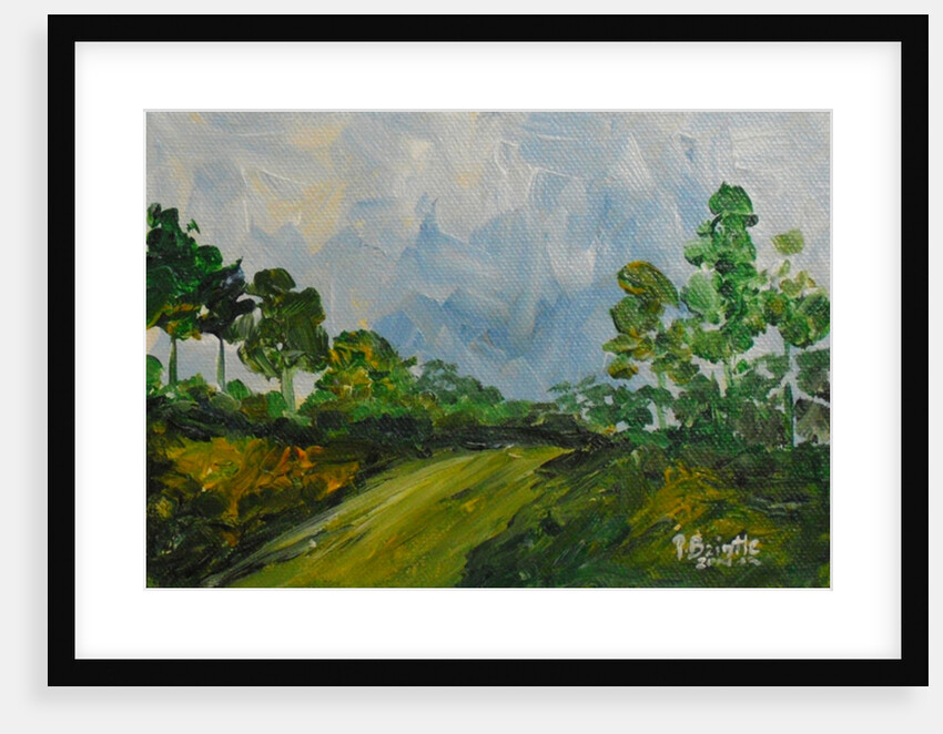 Down the hill, 2014 by Patricia Brintle