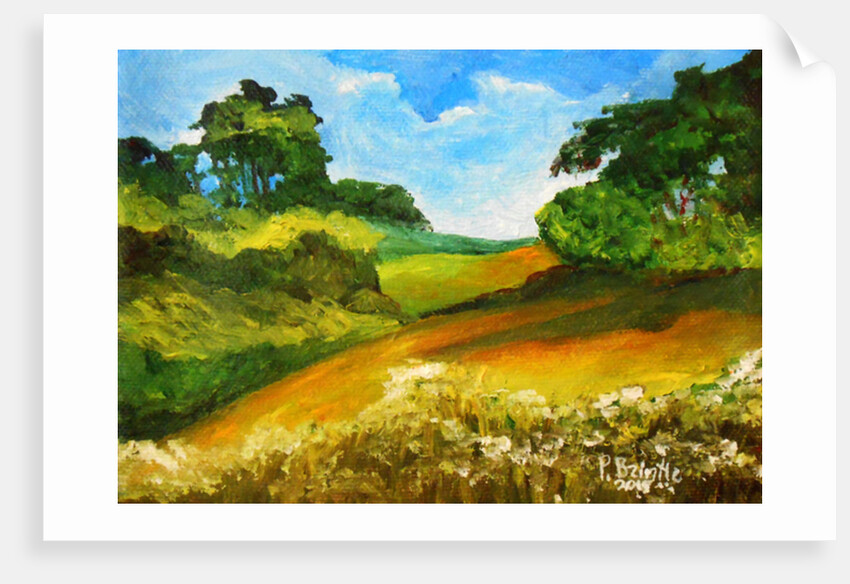 La route de Mouline, 2015 by Patricia Brintle