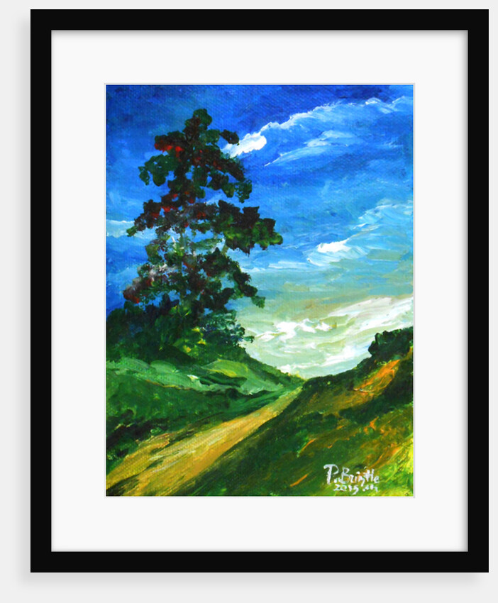 The old oak, 2015 by Patricia Brintle