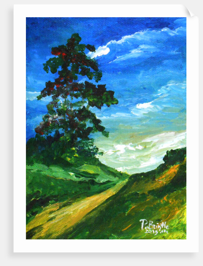 The old oak, 2015 by Patricia Brintle