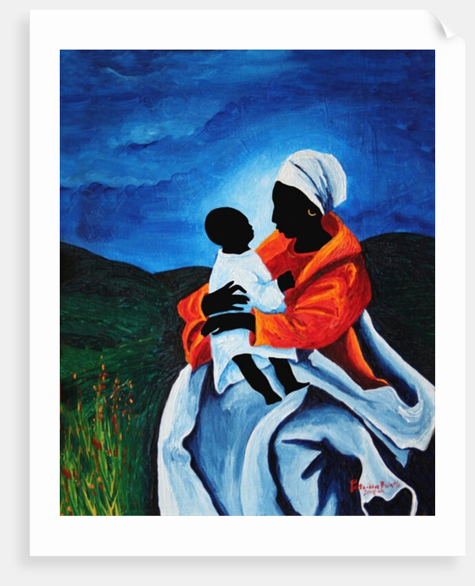 Madonna and child - First words, 2008 by Patricia Brintle