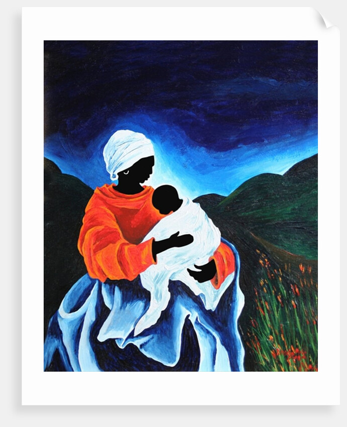 Madonna and child - Lullaby, 2008 by Patricia Brintle