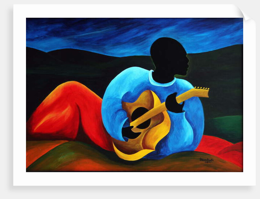 Ti-Jean le guitariste, 2008 by Patricia Brintle