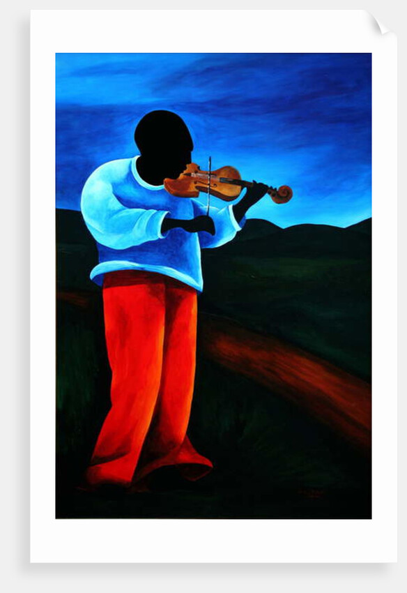 Ti-Jean le violoniste, 2008 by Patricia Brintle