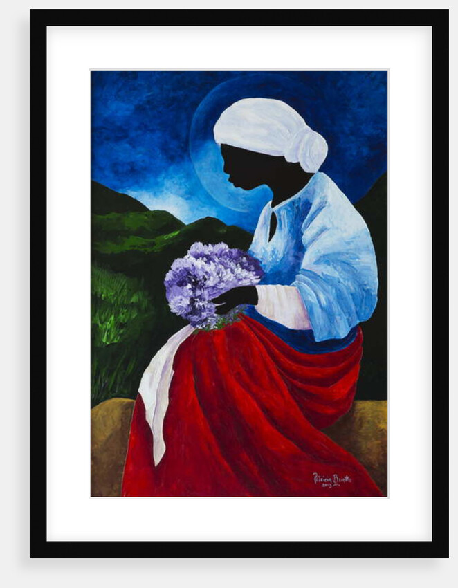 Madonna of the Lilacs; 2013 by Patricia Brintle