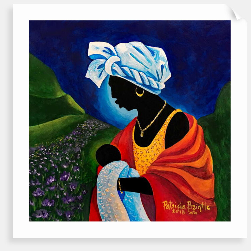 Madonna and Child - Lilly Field, 2018 by Patricia Brintle