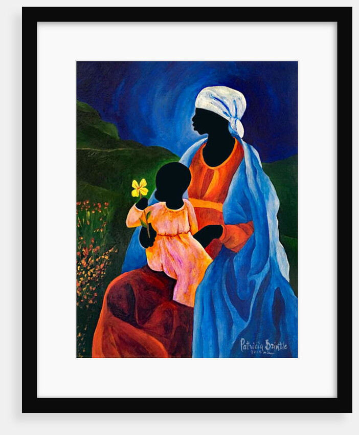 Madonna and child of the dogwood, 2015 by Patricia Brintle