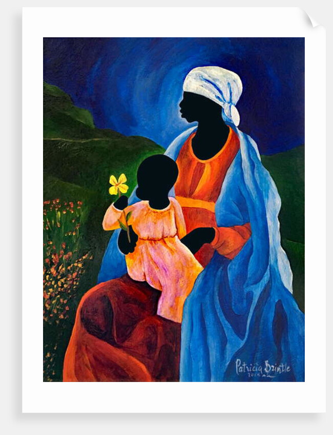 Madonna and child of the dogwood, 2015 by Patricia Brintle