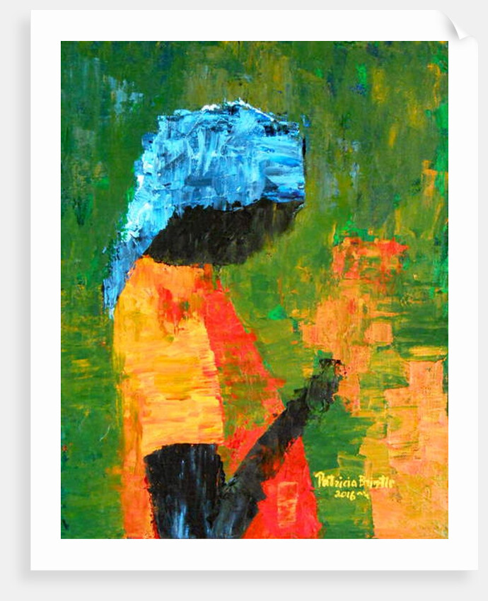 Flowers in hand, 2016 by Patricia Brintle