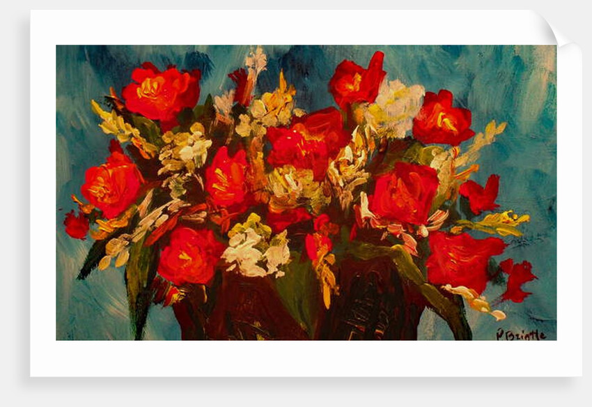 Glad tiding rose, 2017 by Patricia Brintle