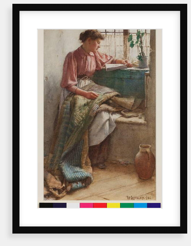 Idle Moments, 1892 by Walter Langley