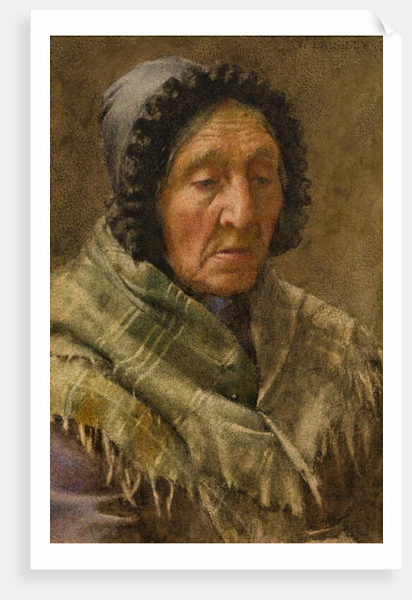 Newlyn Fishwife, 1895 by Walter Langley