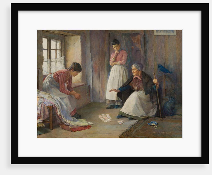 The Fortune Teller, 1891 by Henry Meynell Rheam
