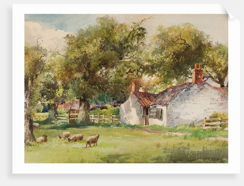 Springtime, Laceby Common by John Guttridge Sykes